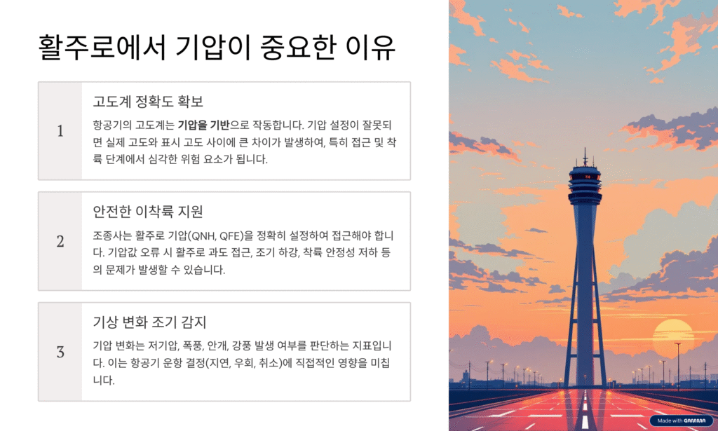 기압의 중요성