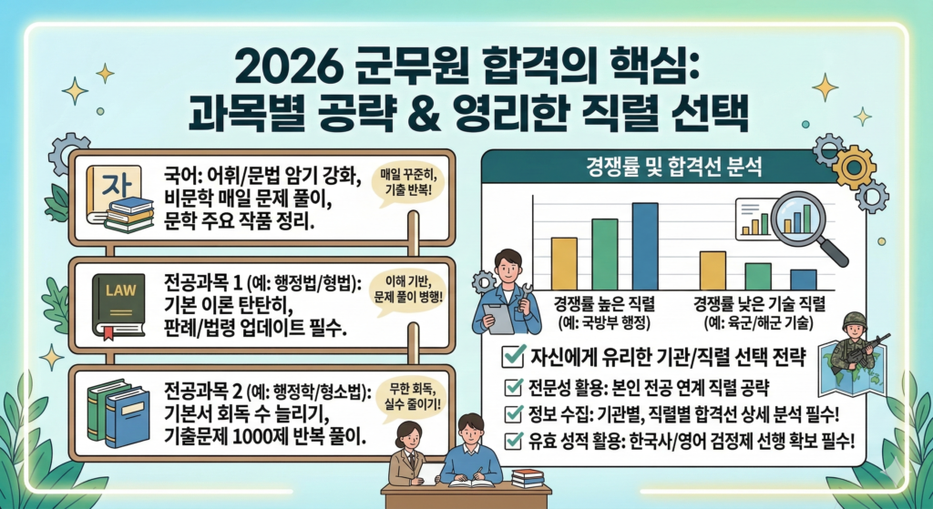 군무원 합격 핵심